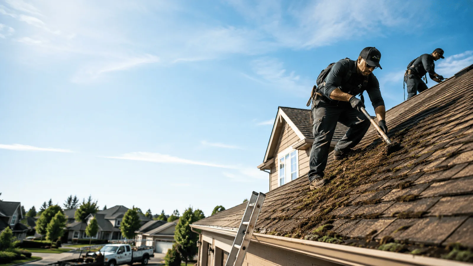Roof Moss Removal in England, AR near me